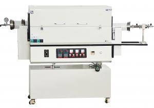 1200度雙溫區(qū)轉(zhuǎn)動(dòng)管式爐