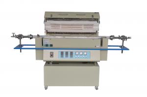 1200度三溫區(qū)轉(zhuǎn)動(dòng)管式爐